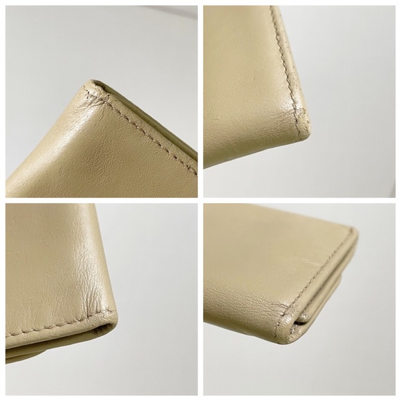 Prada tan leather key wallet case - Picture 5 of 11